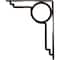 Ekena Millwork Maria Wrought Iron Bracket, (Single center brace), Antiqued Bronze 1 1/2"W x 10"D x 12"H BKTM01X10X12SMAABZ - alternate 8